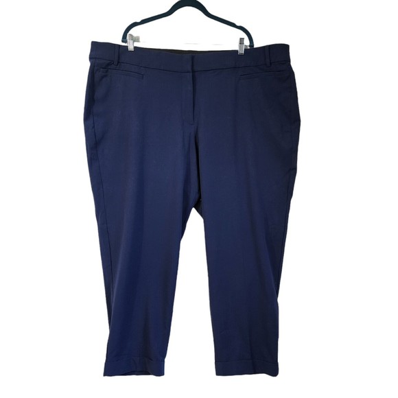 Lane Bryant Women's The Lena Moderately Curvy Fit Trouser Size 28 Ankle Pant NWT - Picture 1 of 10